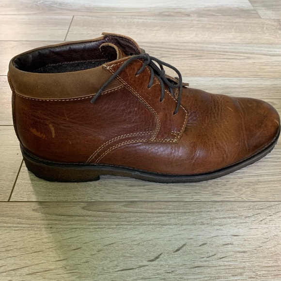 Rare Leather Johnston and Murphy Boots, size 9 1/2 - Picture 8 of 15